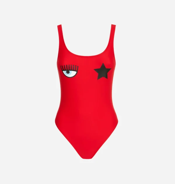 Chiara Ferragni Brand EYESTAR ONE PIECE SWIMSUIT | Beachwear