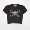 Chiara Ferragni Brand FERRAGNI PUNK CROP T-SHIRT | Tops & T-Shirt