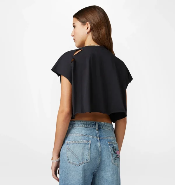 Chiara Ferragni Brand FERRAGNI PUNK CROP T-SHIRT | Tops & T-Shirt