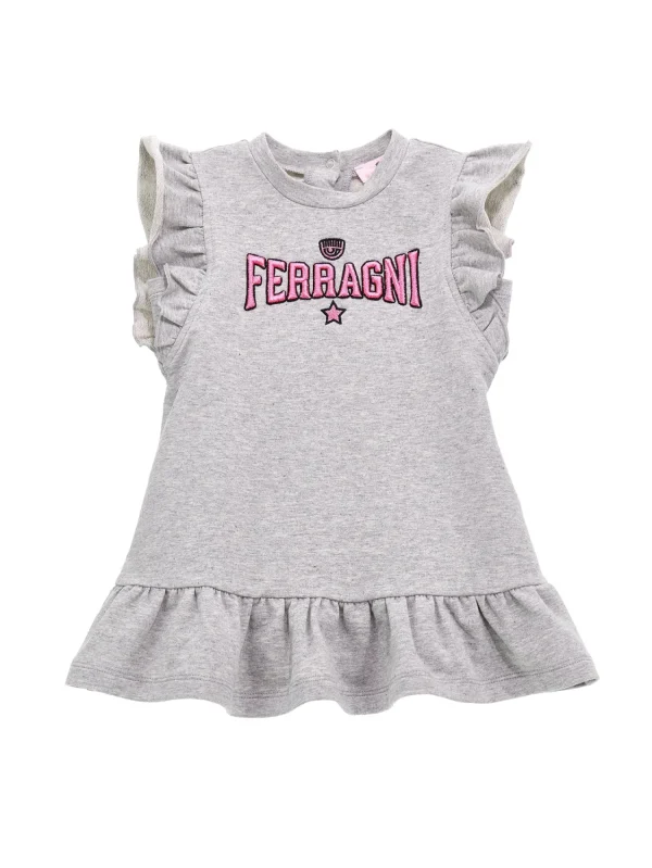 Chiara Ferragni Brand FERRAGNI STRETCH SWEATSHIRT DRESS | Kids New Born 0-24 Months