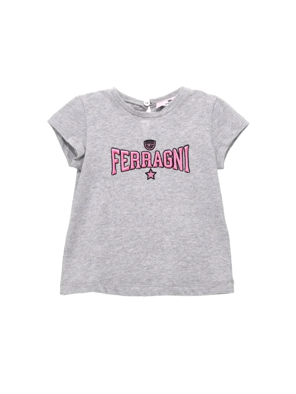 Chiara Ferragni Brand FERRAGNI STRETCH T-SHIRT | Kids New Born 0-24 Months