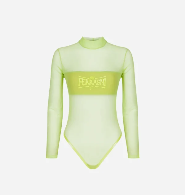 Chiara Ferragni Brand FERRAGNI TULLE BODYSUIT | Underwear