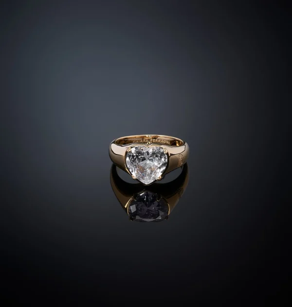 Chiara Ferragni Brand First Love Chevalier Ring | Rings