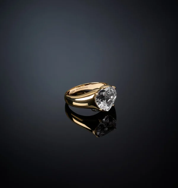 Chiara Ferragni Brand First Love Chevalier Ring | Rings
