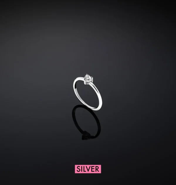 Chiara Ferragni Brand FIRST LOVE RING | Rings | Silver 925