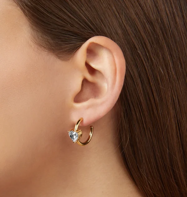 Chiara Ferragni Brand FIRST LOVE SMALL EARRINGS | Earrings