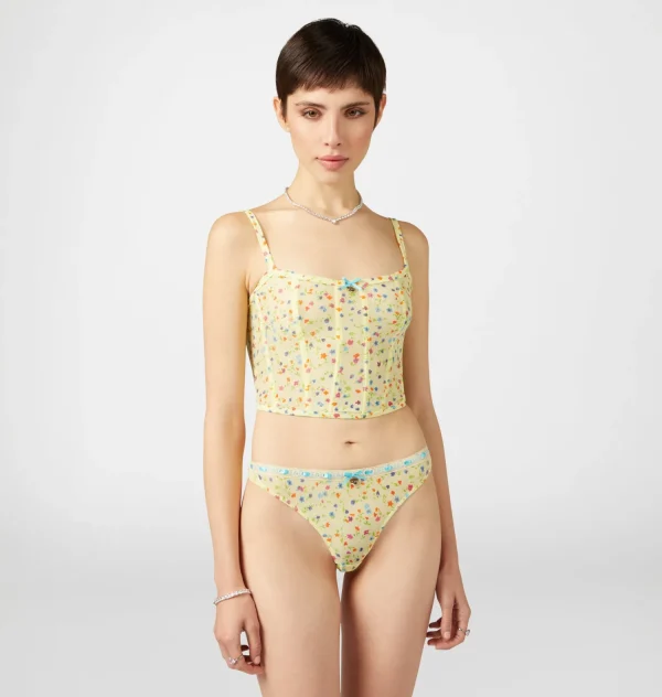 Chiara Ferragni Brand FLOWERS BUSTIER | Underwear
