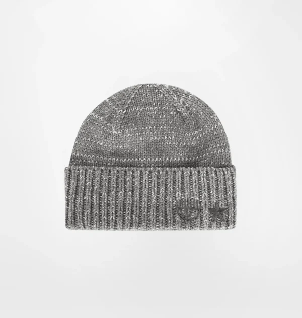 Chiara Ferragni Brand GLITTER EYE STAR BEANIE | Caps