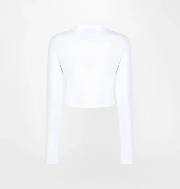 Chiara Ferragni Brand GOTHIC BUTTERFLIES CROP T-SHIRT | Tops & T-Shirt