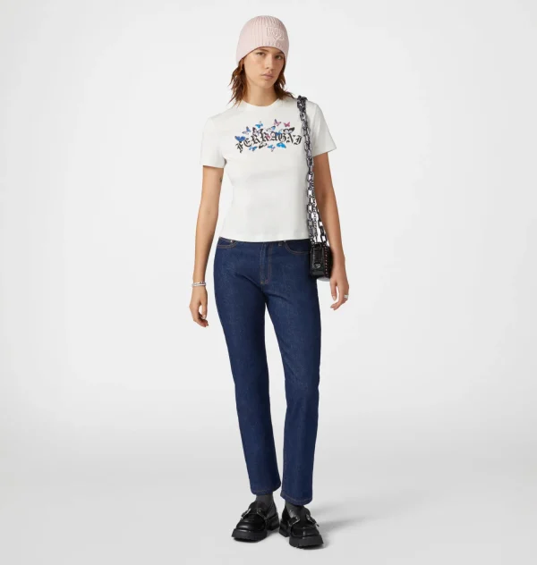 Chiara Ferragni Brand GOTHIC BUTTERFLIES T-SHIRT | Tops & T-Shirt