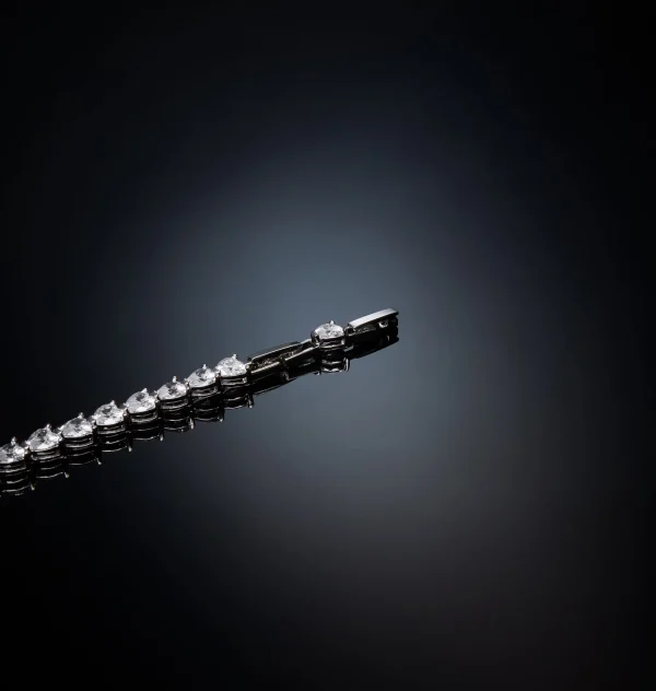 Chiara Ferragni Brand Infinity Love Horizontal Tennis Bracelet | Bracelets