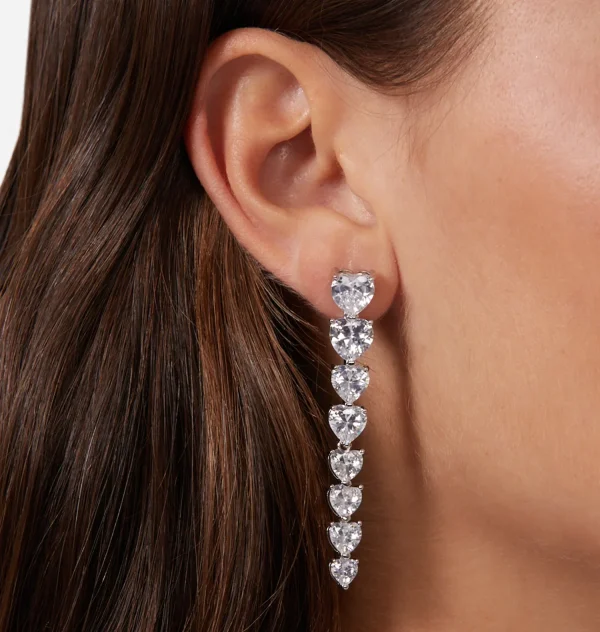Chiara Ferragni Brand INFINITY LOVE PENDANT EARRING | Earrings
