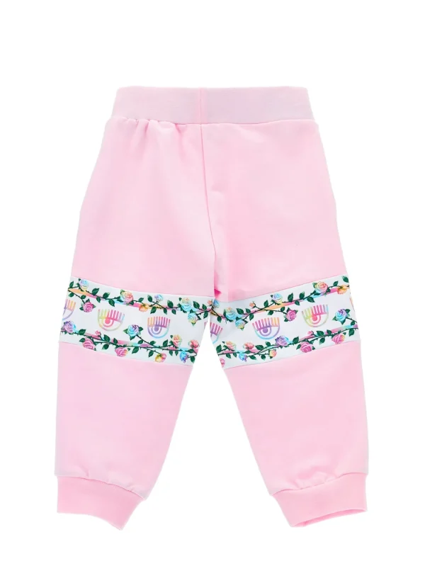Chiara Ferragni Brand JOGGER FLOWERS | Kids New Born 0-24 Months