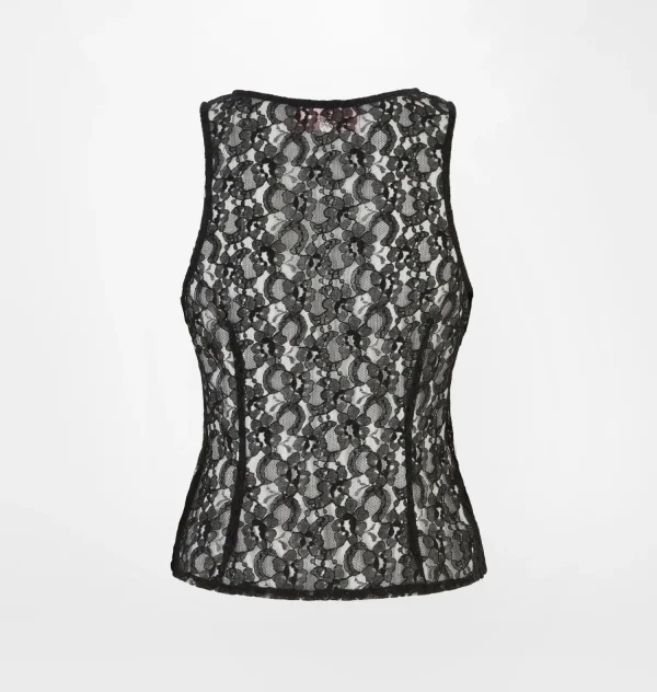 Chiara Ferragni Brand LACE TANK TOP | Tops & T-Shirt