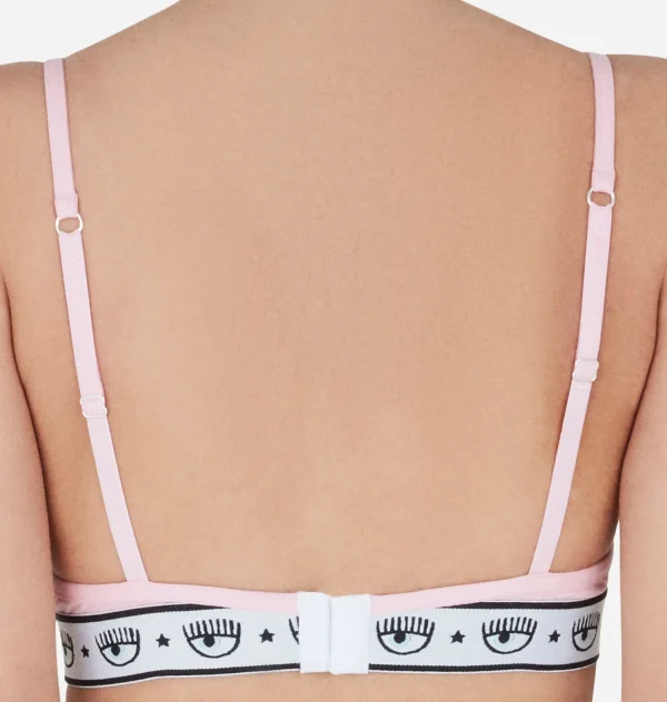 Chiara Ferragni Brand Logomania Balconette Bra | Underwear