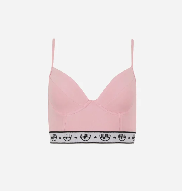 Chiara Ferragni Brand Logomania Bodice Bra | Underwear