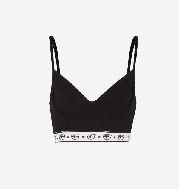 Chiara Ferragni Brand Logomania Bodice Bra | Underwear
