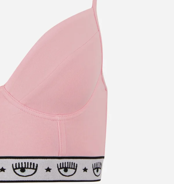 Chiara Ferragni Brand Logomania Bodice Bra | Underwear