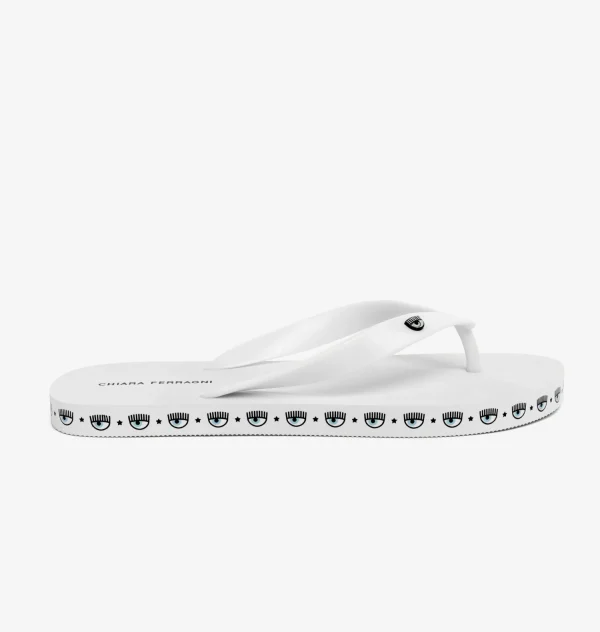 Chiara Ferragni Brand LOGOMANIA FLIP-FLOPS | Flat Shoes