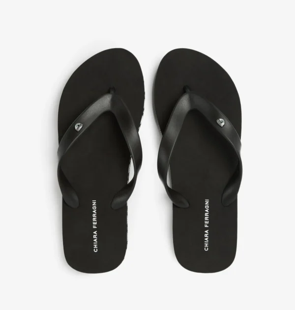 Chiara Ferragni Brand LOGOMANIA FLIP-FLOPS | Flat Shoes