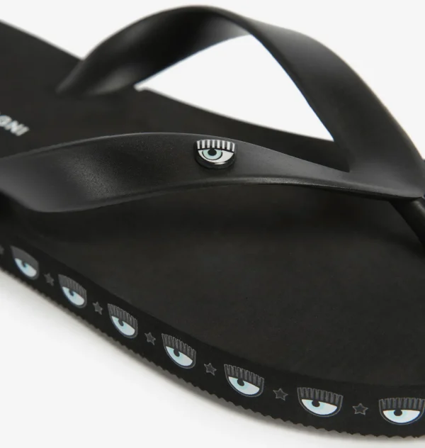 Chiara Ferragni Brand LOGOMANIA FLIP-FLOPS | Flat Shoes