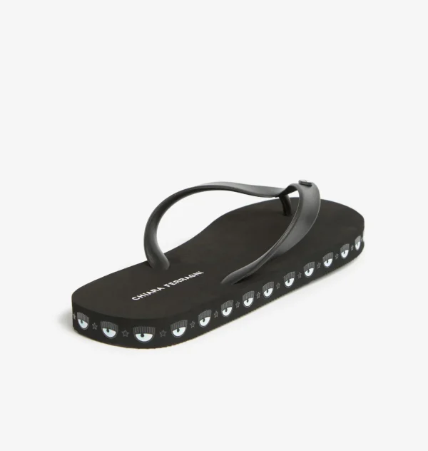 Chiara Ferragni Brand LOGOMANIA FLIP-FLOPS | Flat Shoes