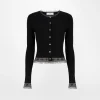Chiara Ferragni Brand LOGOMANIA KNIT CARDIGAN | Tops & T-Shirt
