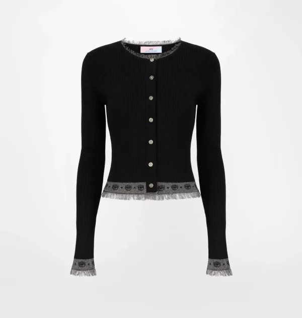 Chiara Ferragni Brand LOGOMANIA KNIT CARDIGAN | Tops & T-Shirt
