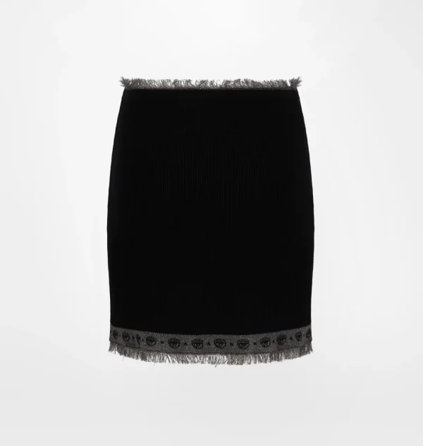 Chiara Ferragni Brand LOGOMANIA KNIT MINISKIRT | Pants & Skirts