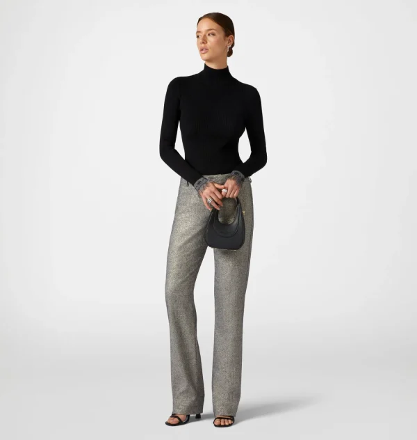 Chiara Ferragni Brand LOGOMANIA KNIT TURTLENECK | Sweats