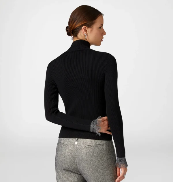 Chiara Ferragni Brand LOGOMANIA KNIT TURTLENECK | Sweats