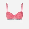 Chiara Ferragni Brand LOGOMANIA LACE BALCONETTE BRA | Underwear