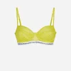 Chiara Ferragni Brand LOGOMANIA LACE BALCONETTE BRA | Underwear