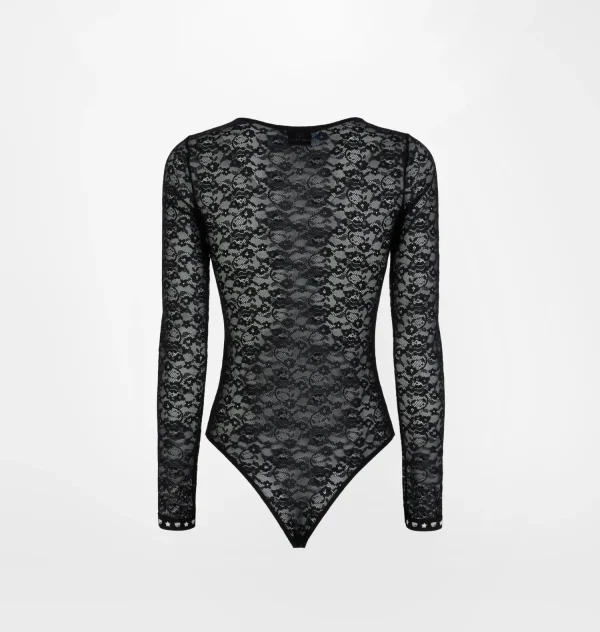 Chiara Ferragni Brand LOGOMANIA LACE BODYSUIT | Homewear | Underwear