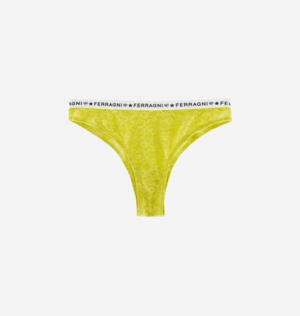 Chiara Ferragni Brand LOGOMANIA LACE BRAZILIAN BRIEF | Underwear