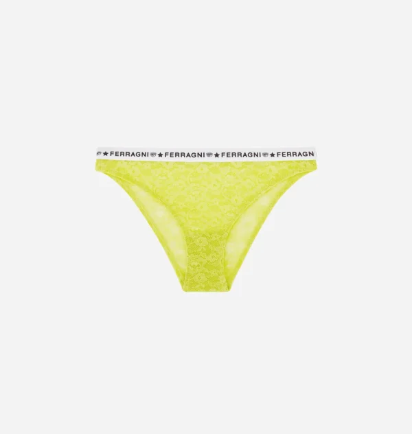 Chiara Ferragni Brand LOGOMANIA LACE BRIEF | Underwear