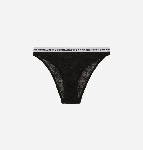 Chiara Ferragni Brand LOGOMANIA LACE BRIEF | Underwear