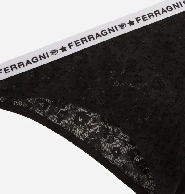 Chiara Ferragni Brand LOGOMANIA LACE BRIEF | Underwear
