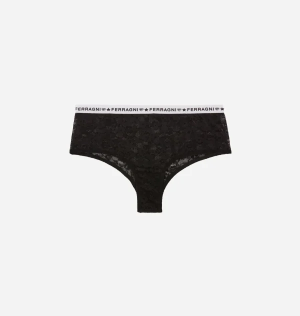 Chiara Ferragni Brand LOGOMANIA LACE CULOTTE | Underwear