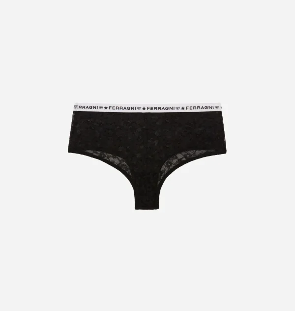 Chiara Ferragni Brand LOGOMANIA LACE CULOTTE | Underwear