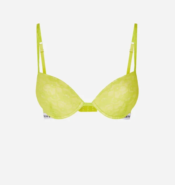 Chiara Ferragni Brand LOGOMANIA LACE PUSH-UP BRA | Underwear