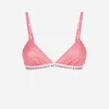 Chiara Ferragni Brand LOGOMANIA LACE TRIANGLE BRA | Underwear