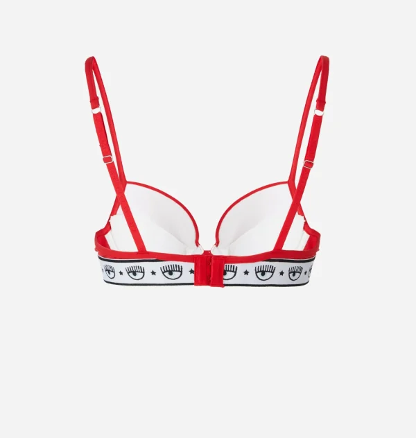 Chiara Ferragni Brand LOGOMANIA PUSH-UP BRA | Underwear
