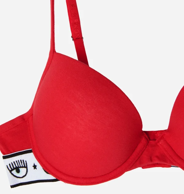 Chiara Ferragni Brand LOGOMANIA PUSH-UP BRA | Underwear