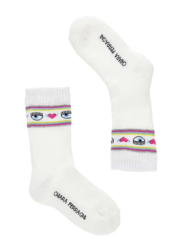 Chiara Ferragni Brand LOGOMANIA SOCKS | Kids Kids 2-10 Years