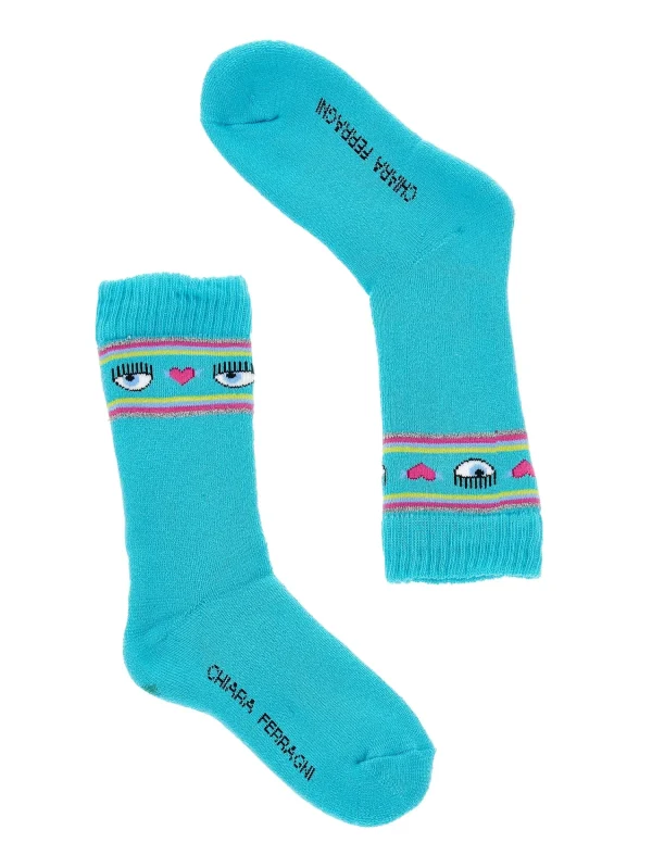 Chiara Ferragni Brand LOGOMANIA SOCKS | Kids Kids 2-10 Years
