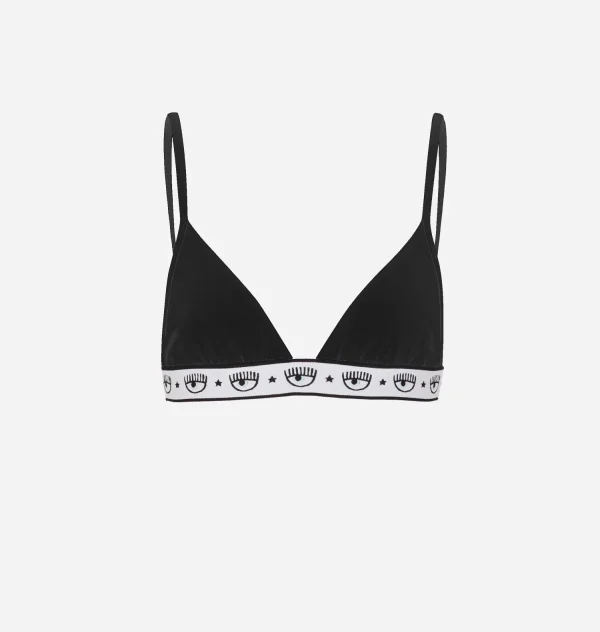 Chiara Ferragni Brand Logomania Triangle Bra | Underwear