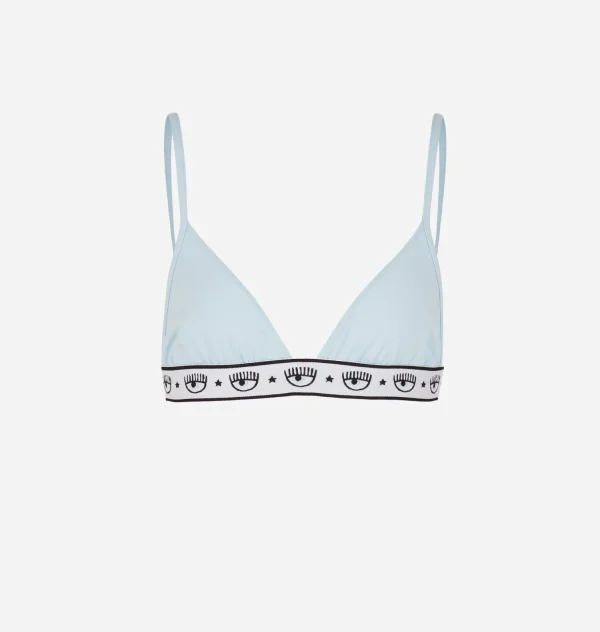 Chiara Ferragni Brand Logomania Triangle Bra | Underwear