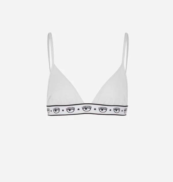 Chiara Ferragni Brand Logomania Triangle Bra | Underwear