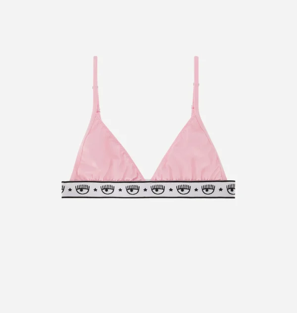 Chiara Ferragni Brand Logomania Triangle Bra | Underwear